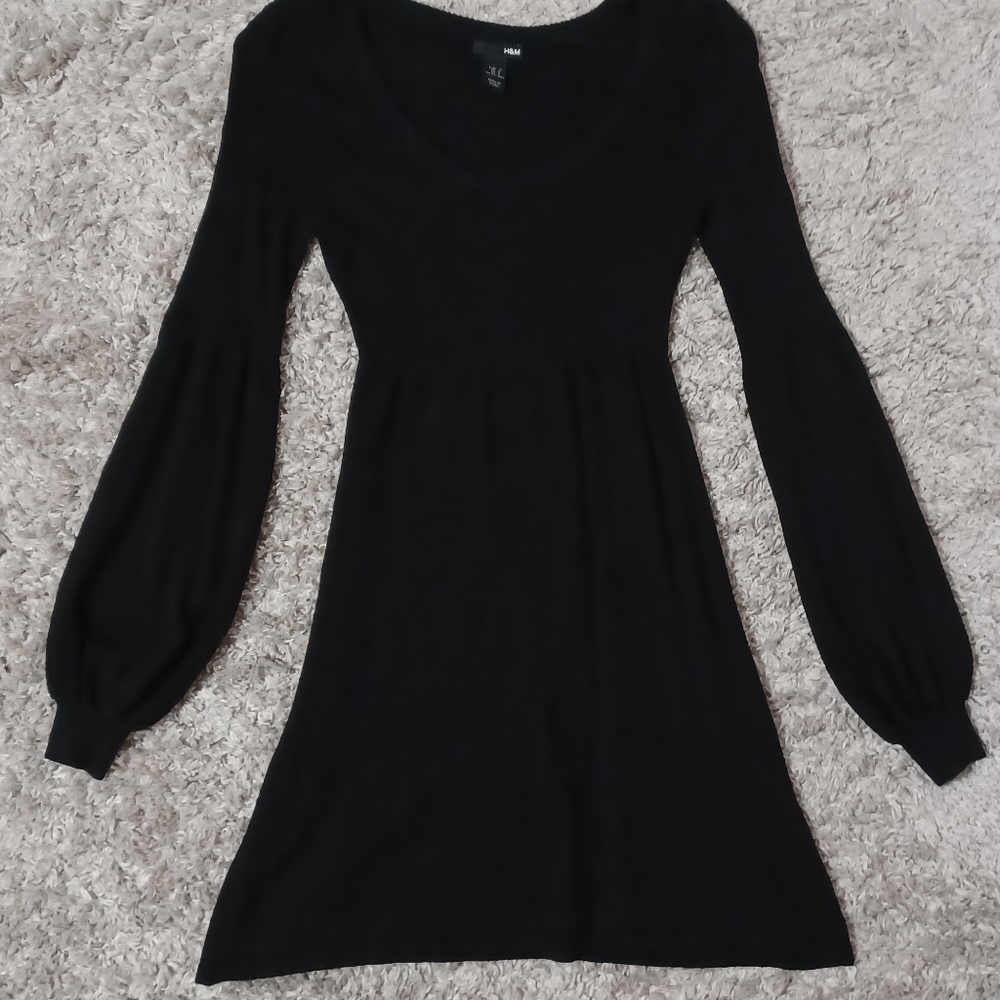 H&M black dress